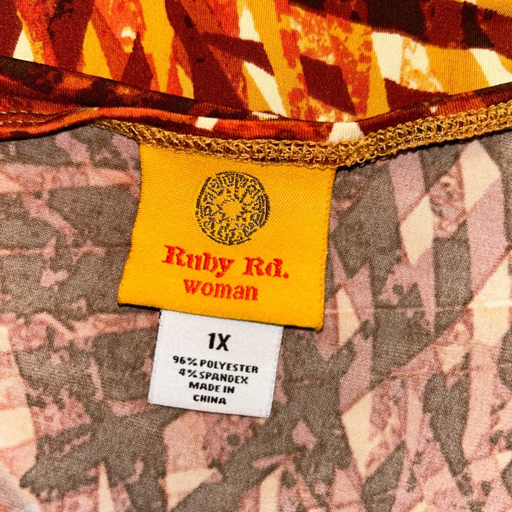 🤎🧡Ruby Rd Woman Fall Dress🧡🤎 - Picture 9 of 13